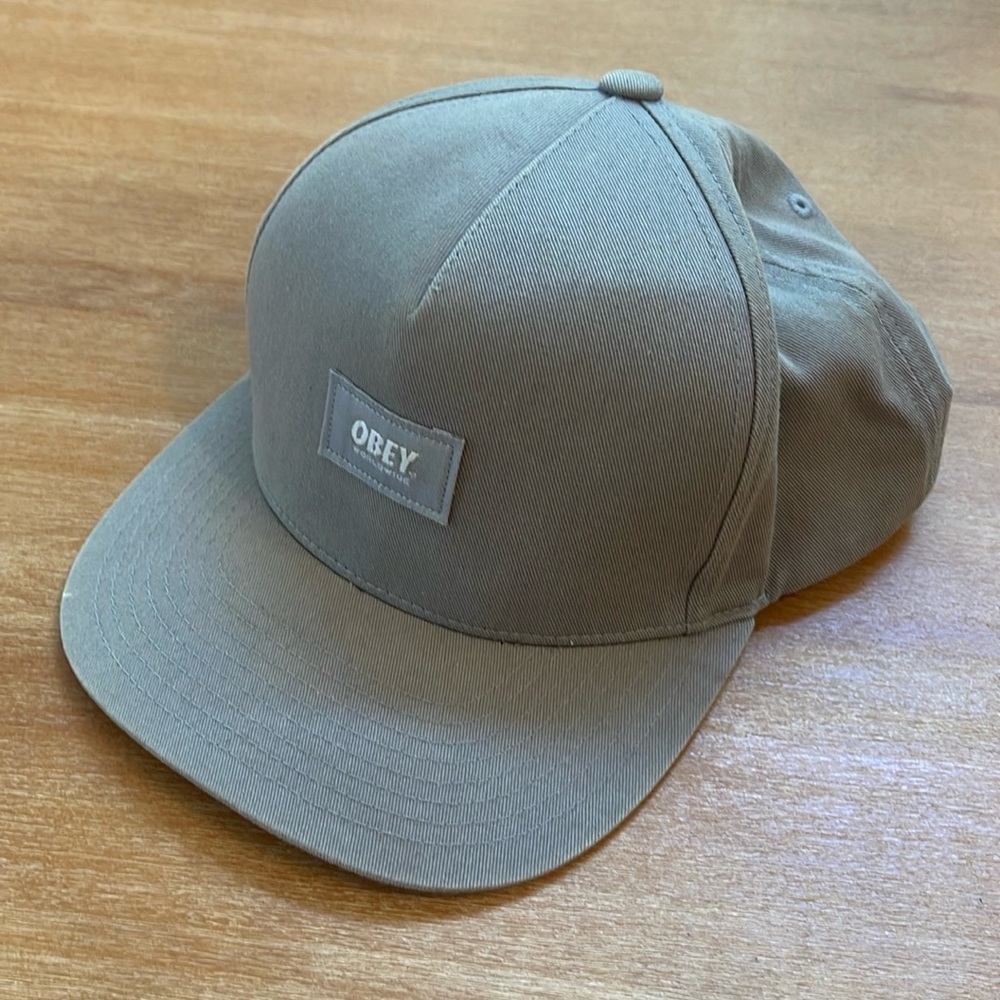 Grey OBEY Snapback